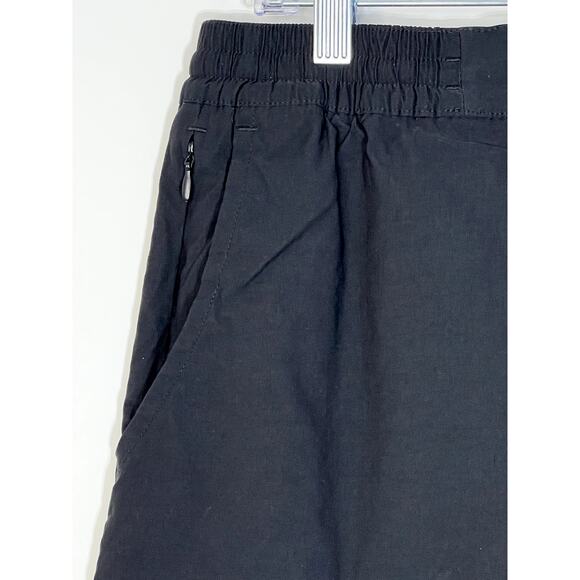 Eddie Bauer Black Elastic Drawstring Waist w/ Pockets Athletic Skort Size M - Picture 3 of 10